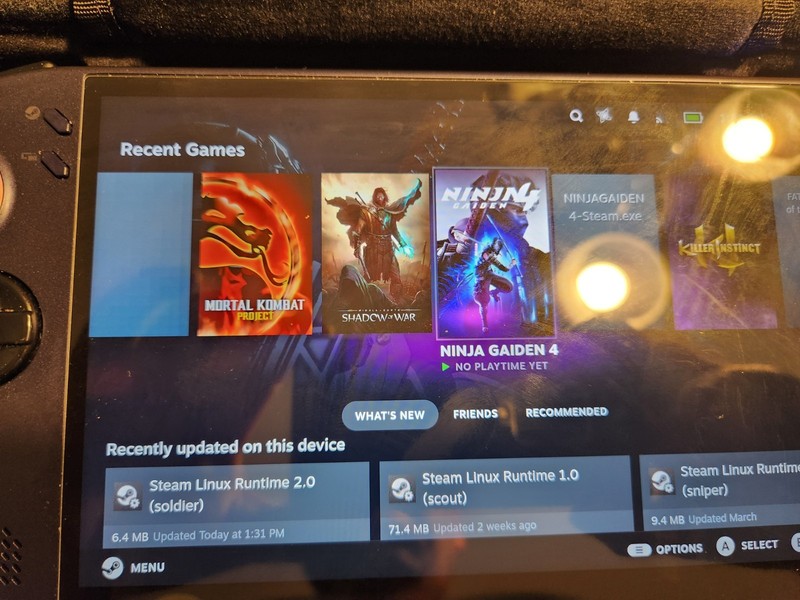 Lenovo Legion Go Handheld Gaming Console, Steam, USB-C, Wi-Fi, Purple/Black gallery