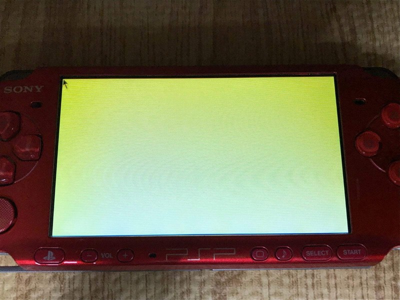 PSP-3000 RADIANT RED Console Japan - With Defects GE1724 gallery