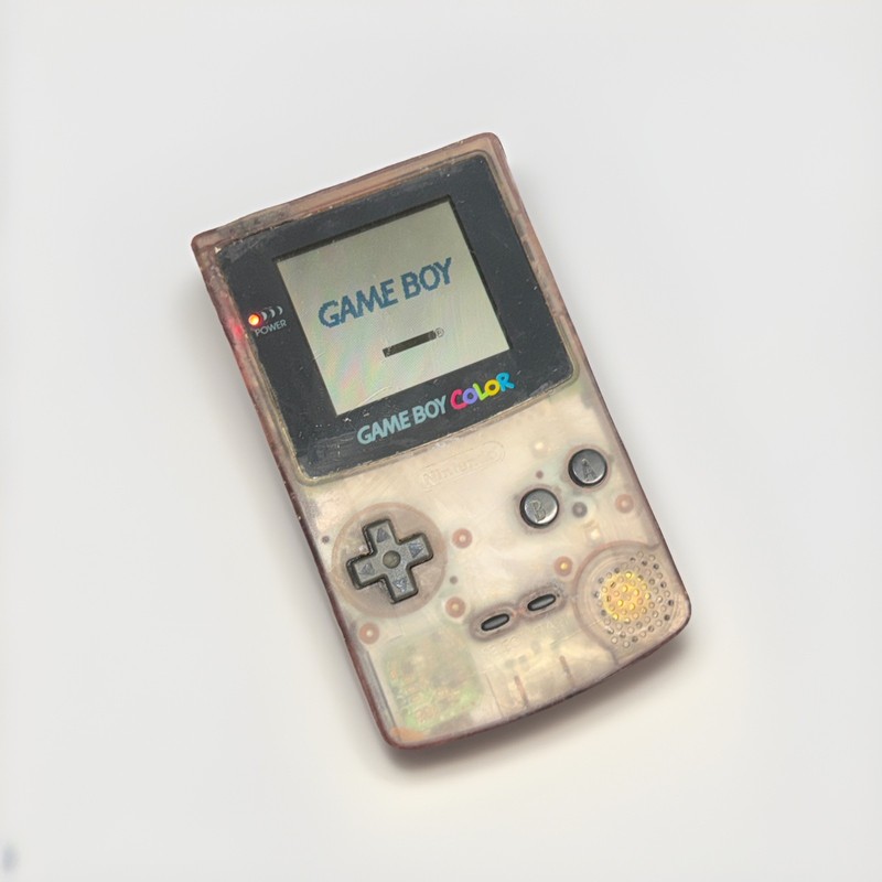 Working & Tested Nintendo Game Boy Color Atomic Purple *Missing Battery Cover*