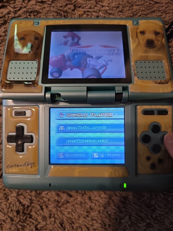 Nintendo DS Launch Edition Turquoise Blue Handheld System gallery