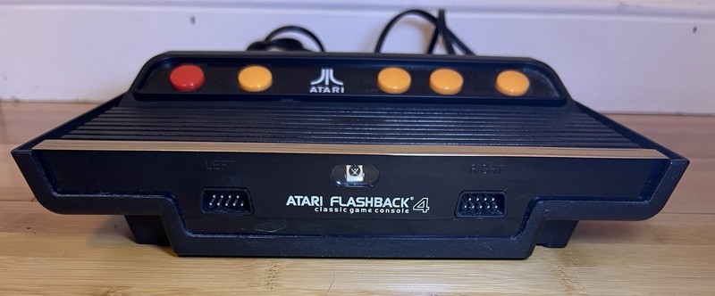 Atari Flashback 4 Classic Game Console W/Joysticks, Batch Code 03/2013|Untested gallery