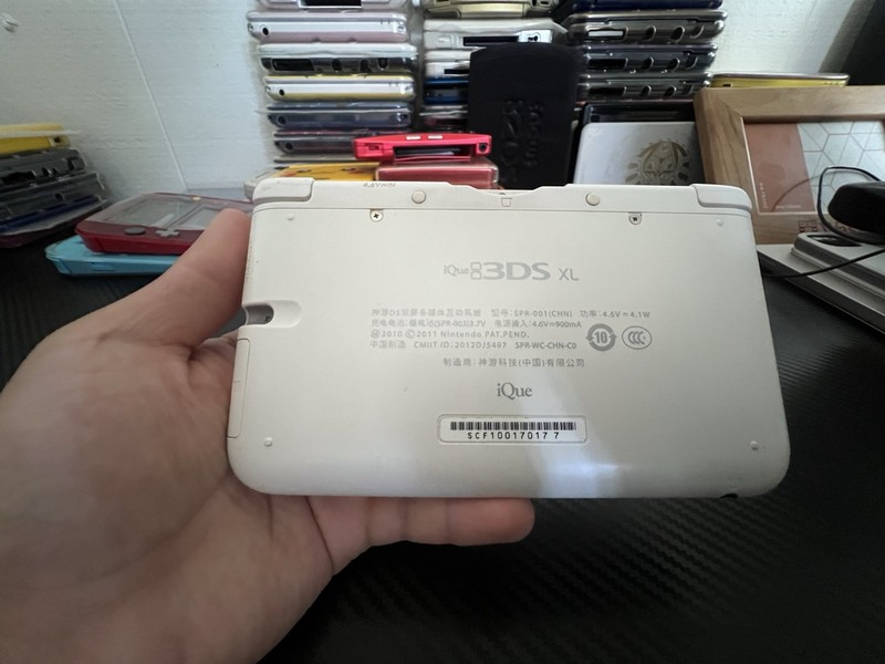 🇺🇸Nintendo Rare iQue 3DS XL Mario White Limited Edition Official Console gallery