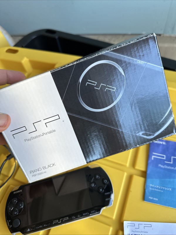 Sony PSP-3000 Playstation Portable Console Japan - Piano Black gallery