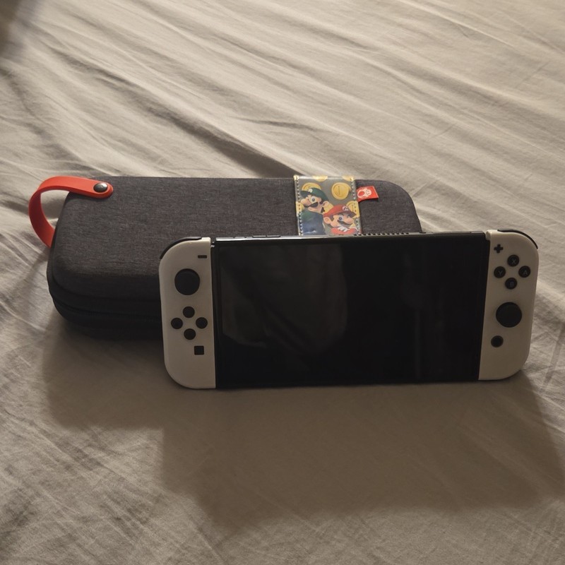 Nintendo Switch OLED enhanced audio w/ 7 in model. & fancy Carrying Travel Case