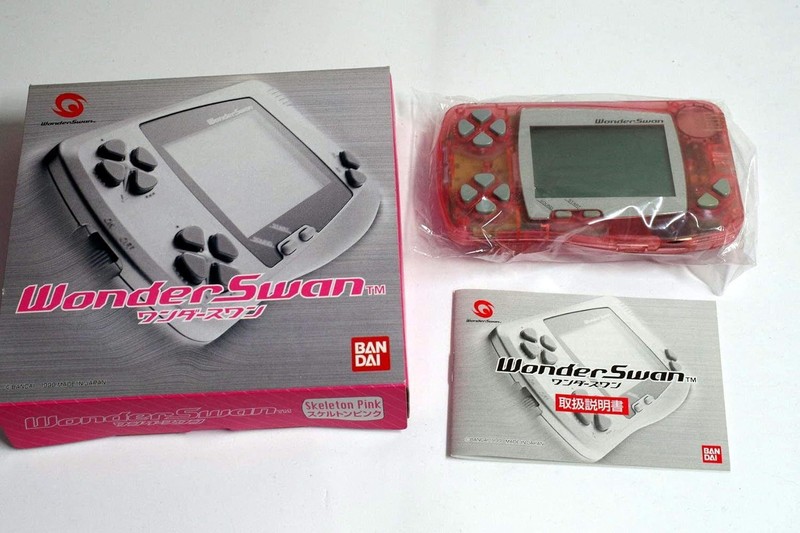 Bandai Wonder Swan Skeleton Pink JP
