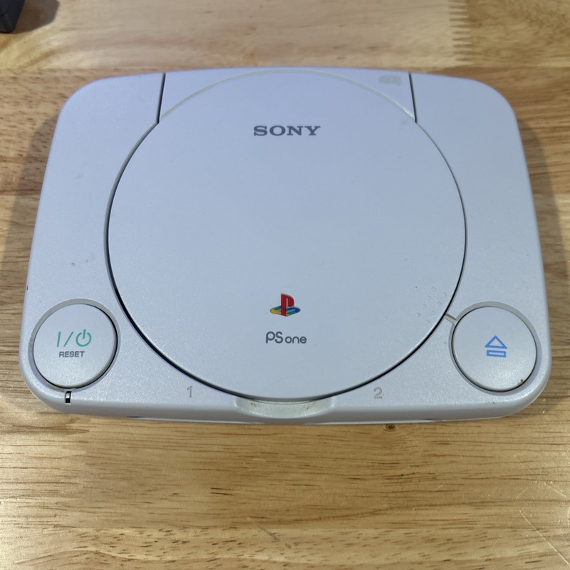 Sony Playstation PS One Video Game Console - White gallery