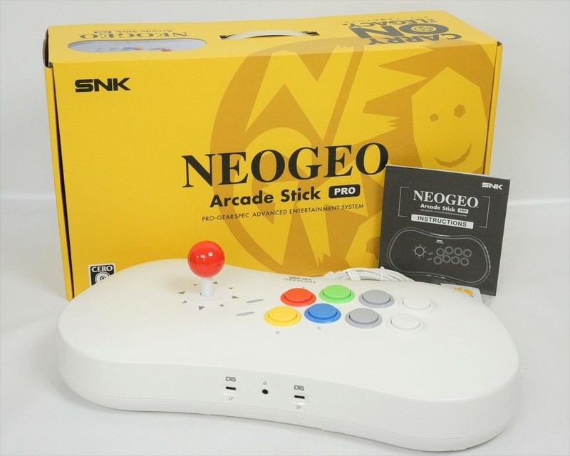NEOGEO mini ARCADE STICK PRO Fighting Stick Controller SNK Official Ref/007
