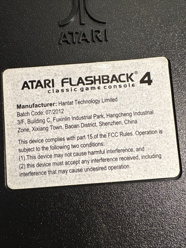 Atari 2600 Flashback 4 Games Console Built In Games TESTED gallery