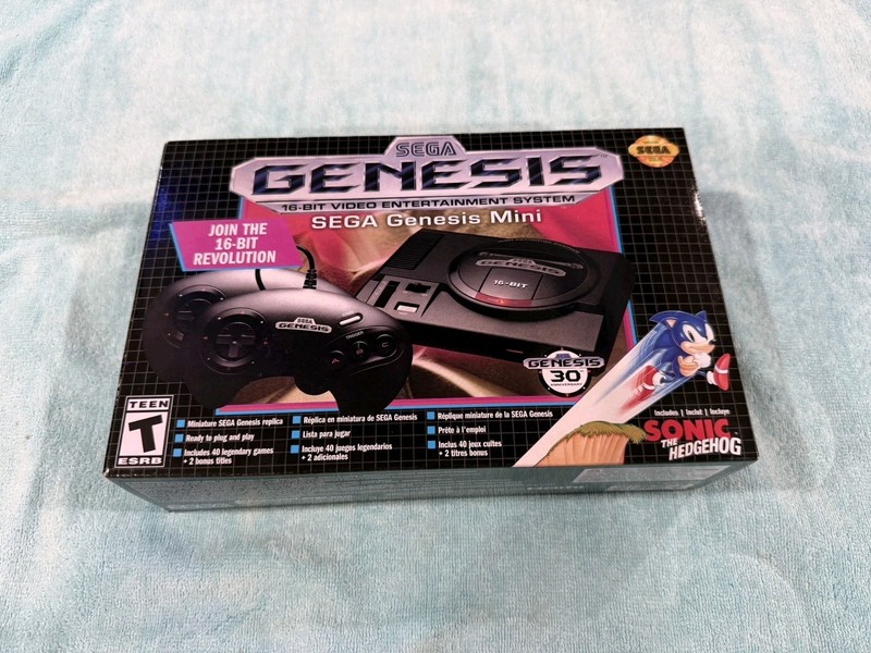 SEGA GENESIS Mini By SEGA Console 42 GAMES 30 Years Anniversary 2019 Edition
