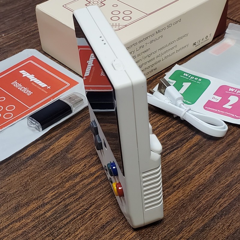 Miyoo Mini Plus White Open Source Retro Handheld Game Console. NEW. US SHIPPING gallery