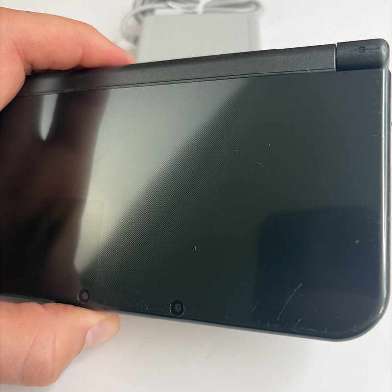 New Nintendo 3DS XL Gray Black Console, Top IPS Charger Stylus US Version gallery
