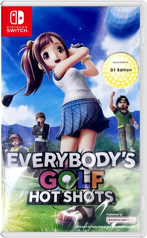 Everybody’s Golf Hot Shots (Multi-Language) Switch Brand New (2025 Sports)