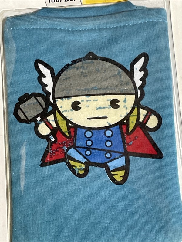 Nintendo 3DS Mini T's Marvel Thor DS Cover Fabric - New/Sealed gallery