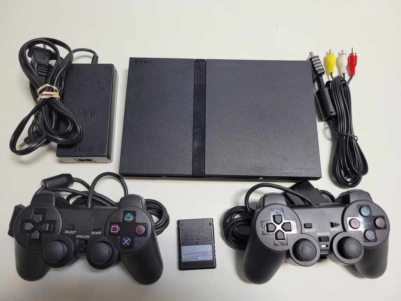 GUARANTEED Slim Sony Playstation2 Console PS2 2 BRAND NEW Controllers E