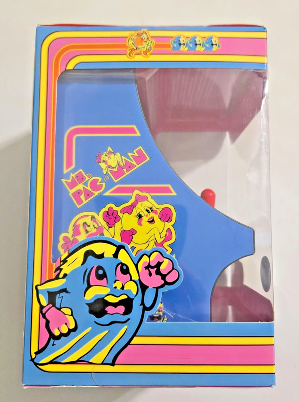 My Arcade Ms Pac-Man Micro Player Retro Arcade Cabinet New Sealed gallery