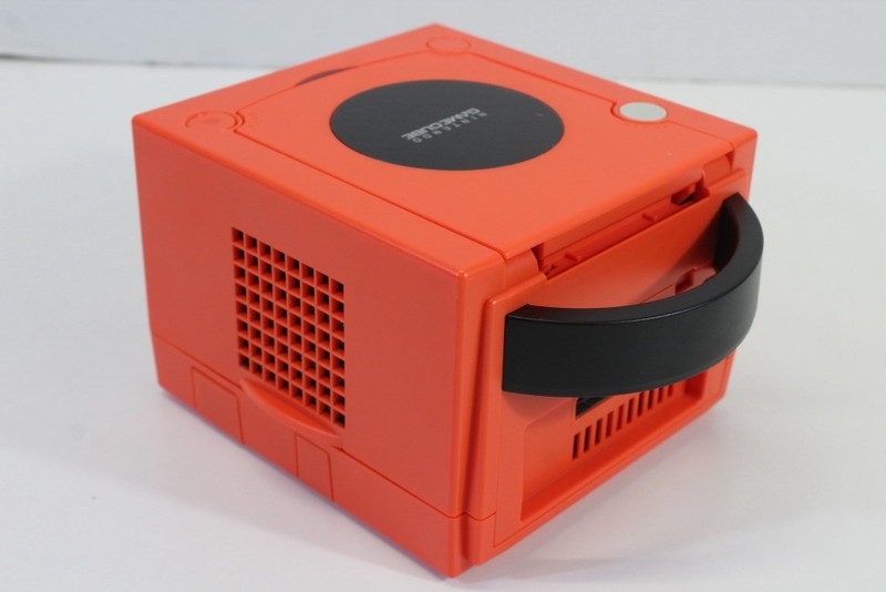Nintendo Gamecube Console Warm Red x Black Pink LED GC NTSC-U/C US DOL-001 AC AV gallery
