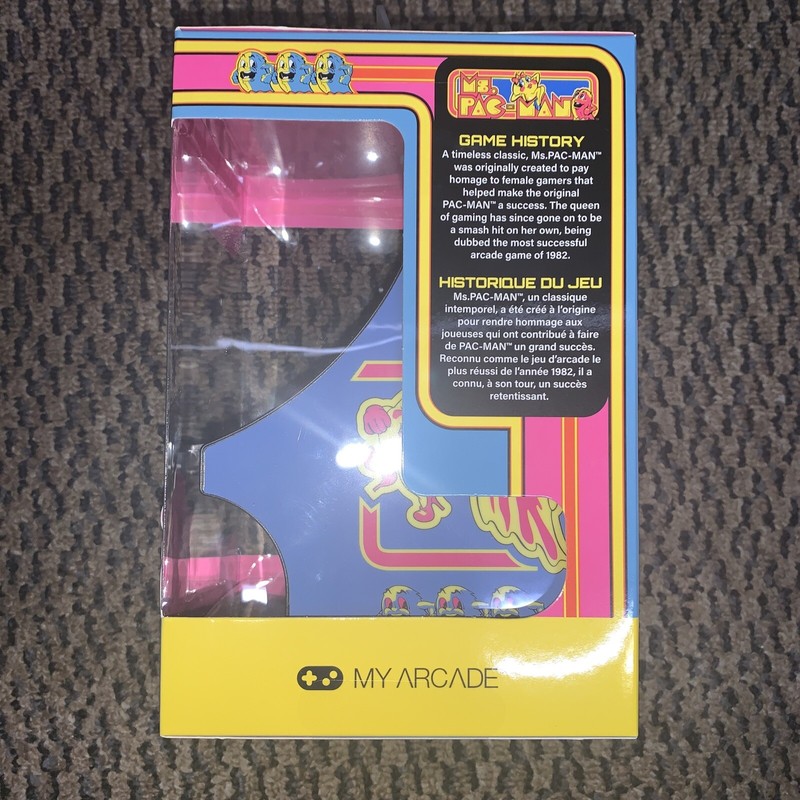 Ms. Pac-Man Micro Player Retro Mini Arcade Game My Arcade Removable Joystick New gallery