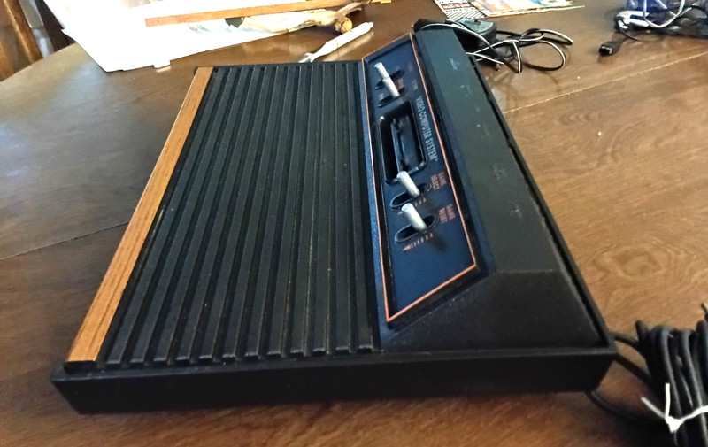 Atari 2600 4 Switch Console Model CX-2600 A Made in Taiwan Works Perfect gallery