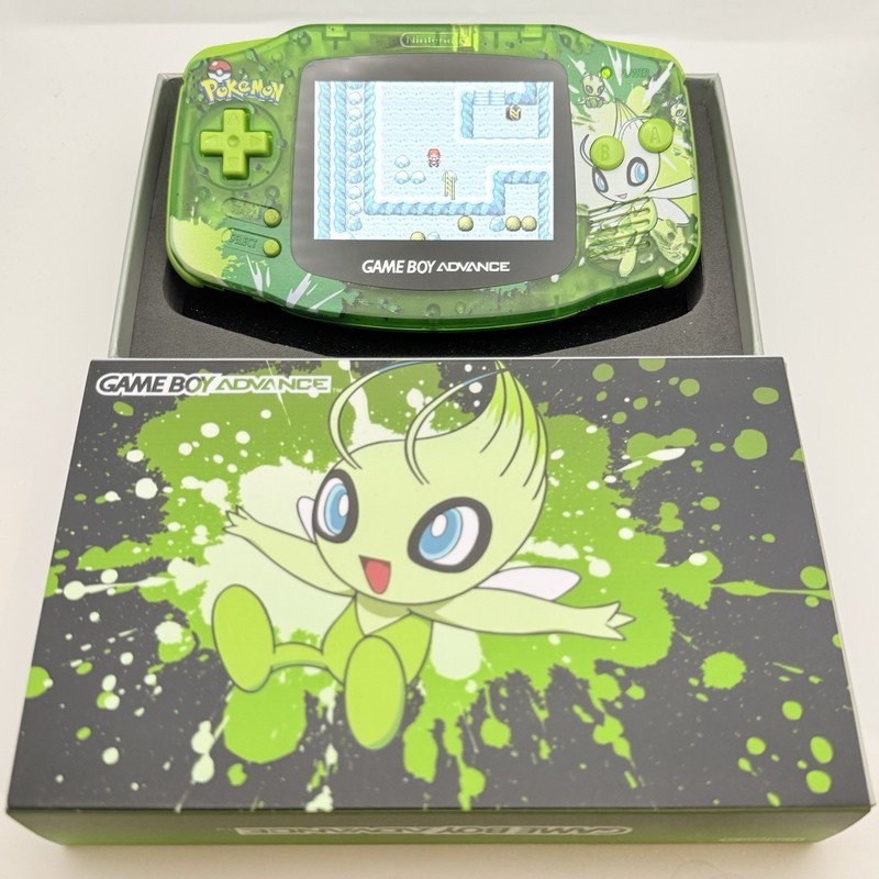 NINTENDO GAME BOY ADVANCE IPS V4 – FAMOUS POKÉMON – OSD MENU – NEW