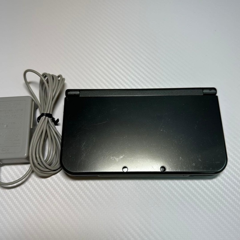 New Nintendo 3DS LL Metallic Black Console Japan Tested 6506