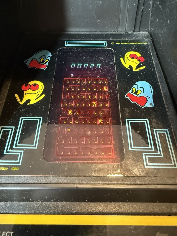 Used 1981 COLECO MIDWAY No. 2390 PAC-MAN Instruction Booklet & Power Cord! gallery