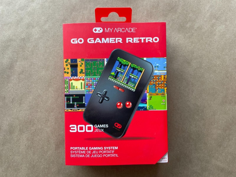 My Arcade Go Gamer Retro Portable Handheld 300 Games High Resolution – Open Box