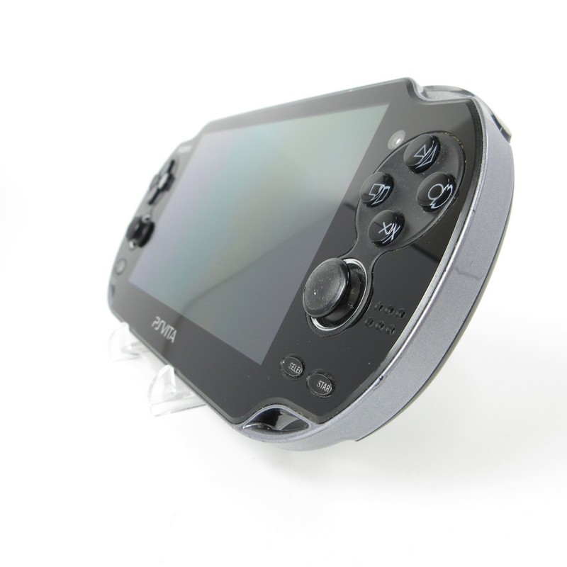 【Excellent】Sony PS Vita PCH-1100 Crystal Black 3G/Wi-Fi Model Console only #Arr0 gallery
