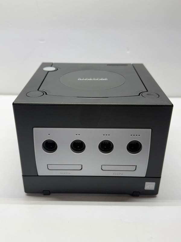 Nintendo GameCube Black Console Composite RCA w/ cables and x men game gallery