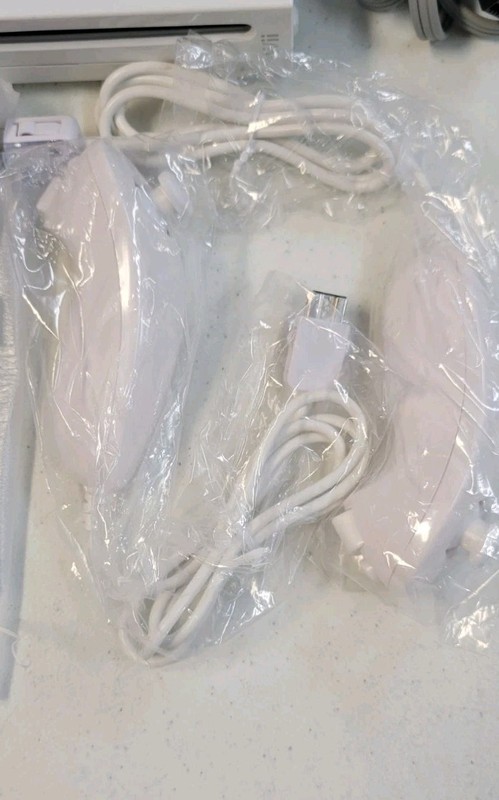 Nintendo Wii Console- Gamecube Compatible- 2 Motion Plus Contrs- 1 Year Warranty gallery