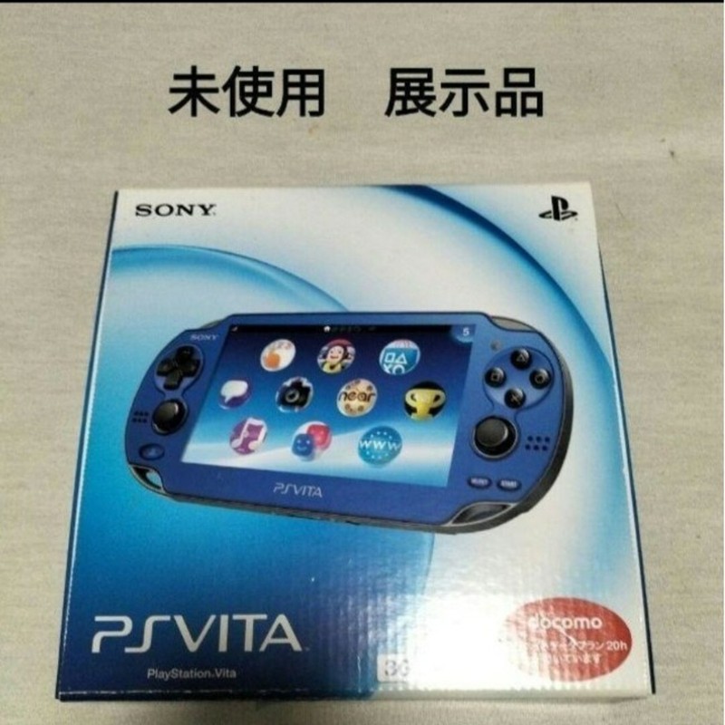 PS Vita (PS Vita) Unused, Brand New, Display Model, Sapphire Blue, PCH-1100