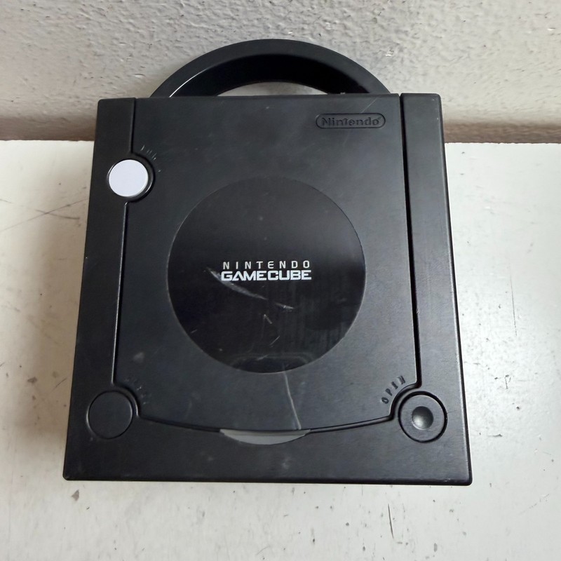 Nintendo GameCube DOL-101 Black 480p 128-bit Video Game Console - For Parts gallery
