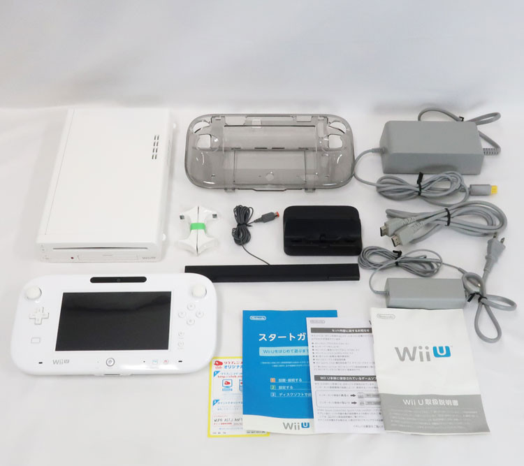 Nintendo Wii U Console White Premium Set JP