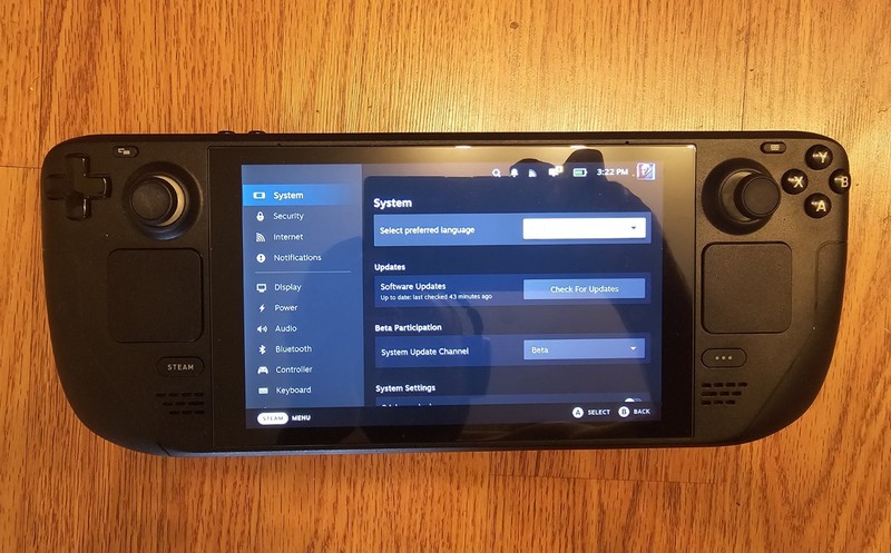 Valve Steam Deck LCD 256 GB w/Case/ Charger/Valve Great Condition
