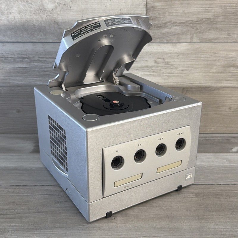 Nintendo GameCube Silver Platinum Console ONLY DOL-101 SUPER CLEAN