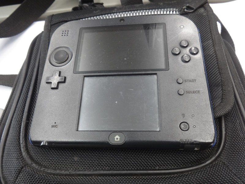 Tested Working Nintendo 2DS Blue Console Bundle w/ Charger, Stylus, Game & Case gallery
