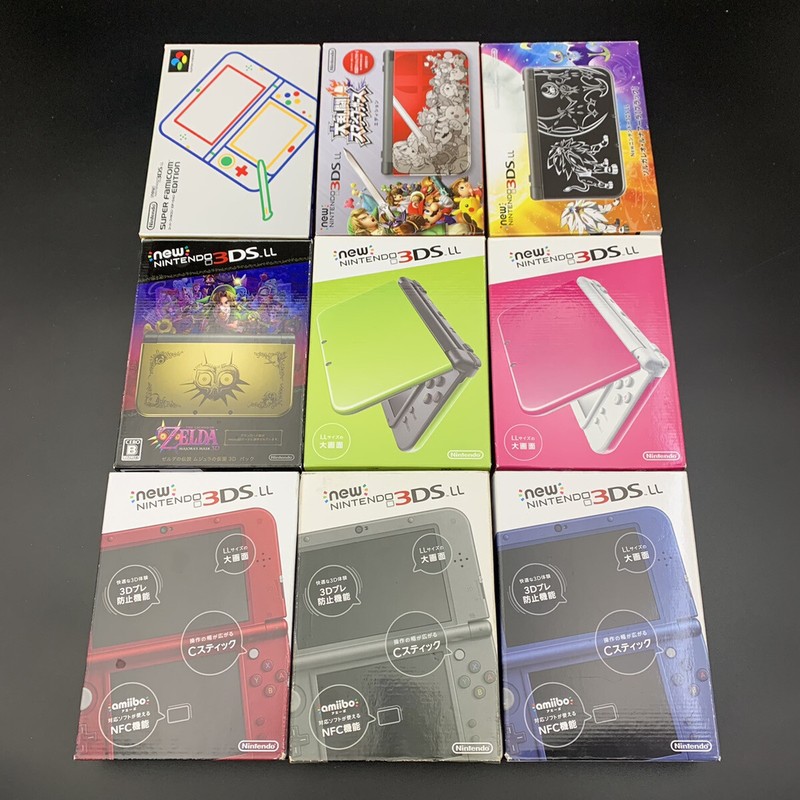 Nintendo new 3DS LL XL Accessory complete console Used Region free (Excellent)