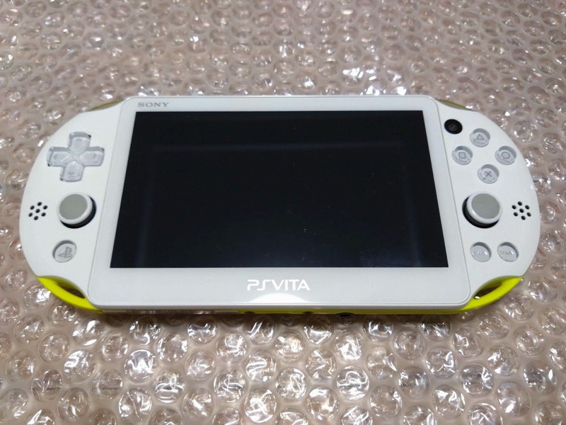 PS Vita Console Wi-Fi Lime green / white PCH-2000