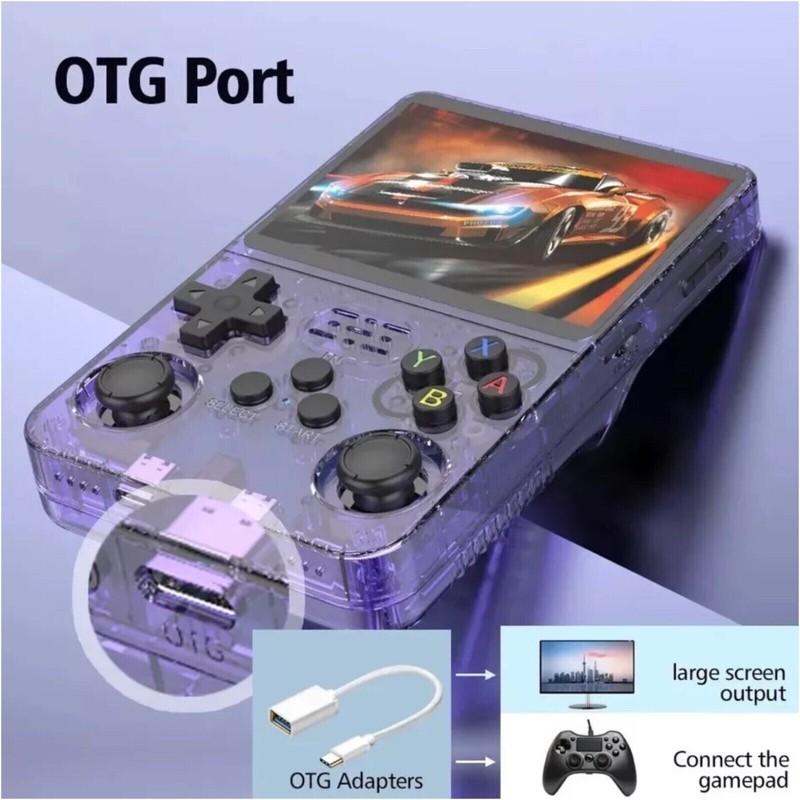 R36S Retro Handheld Video Game Console Linux System 3.5 Inch IPS Screen gallery