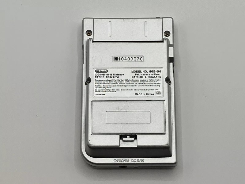 Nintendo Gameboy Pocket Silver Console Only Region Free MGB-S-VA 9070 gallery