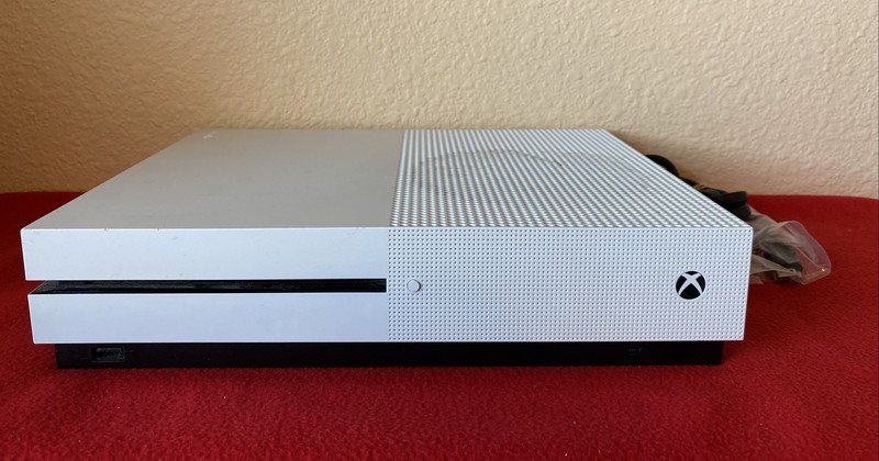 Microsoft Xbox One S 1TB Disc Console System Bundle W Wireless Controller +Cords gallery