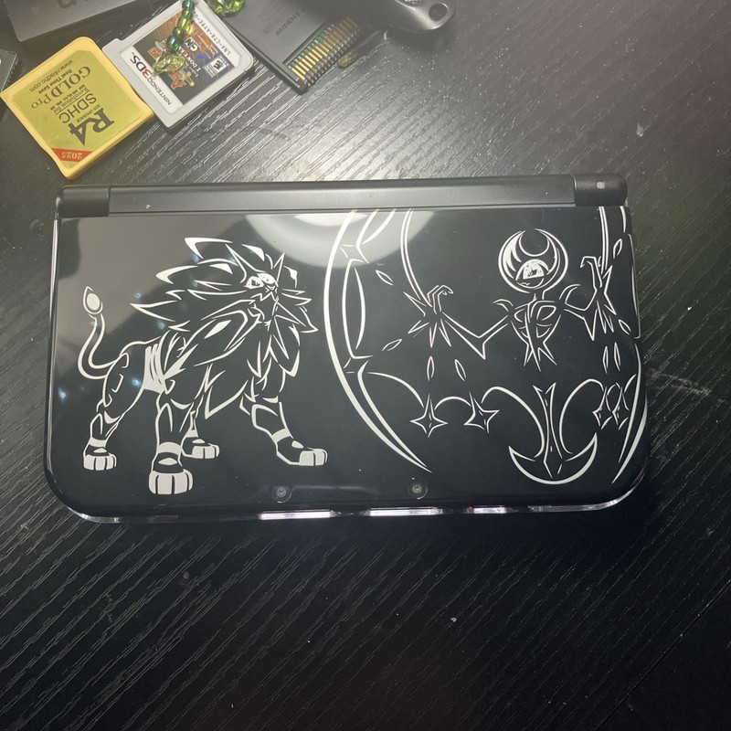 New 3DS LL XL Console Pokemon Solgaleo Lunala Limited Japanese Edition