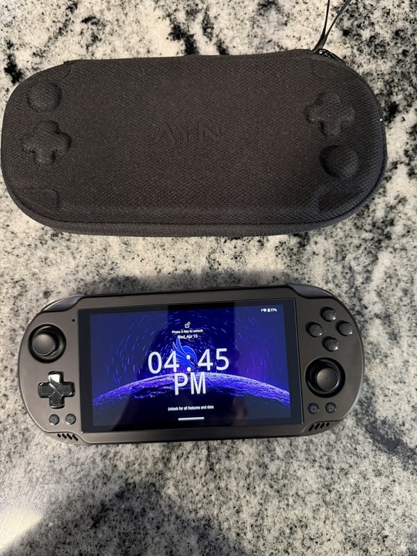 Black Ayn Odin 2 Mini 128GB 8GB RAM Snapdragon 8 Gen 2 Handheld – Mint