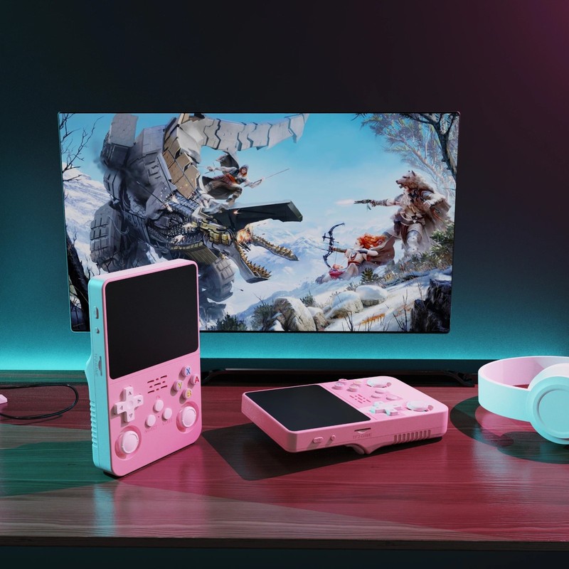Retro Game Console Handheld Portable 8-Bit 2.5" COLOR LCD 150 Games Gift gallery
