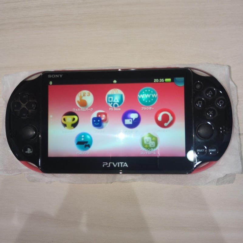 PlayStation Vita Wi-Fi Pink Black PCH-2000ZA15 Console w/box gallery