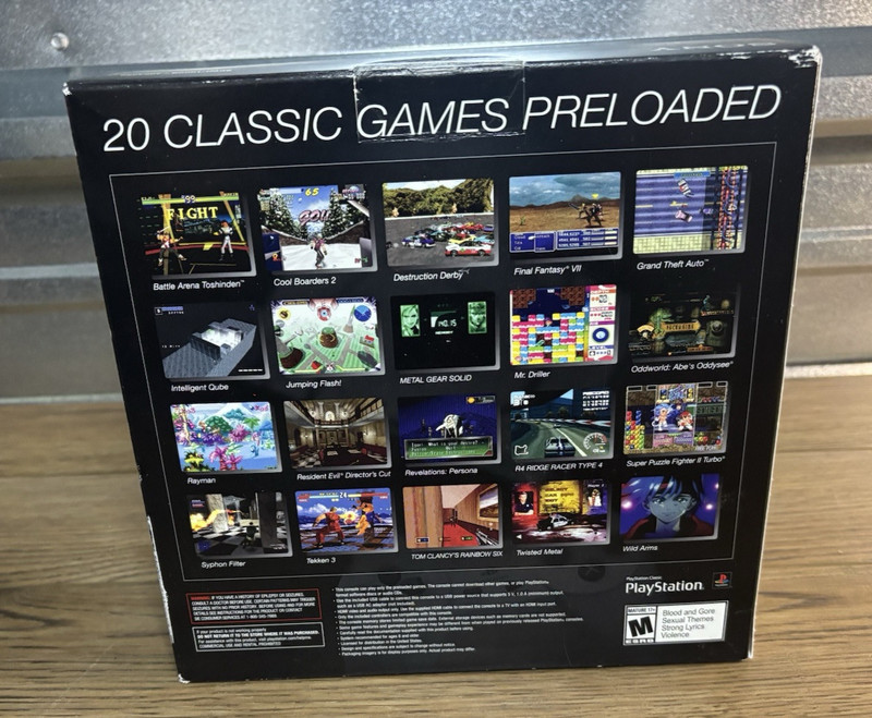 PlayStation Classic SCPH-1000R - Brand New in Box gallery