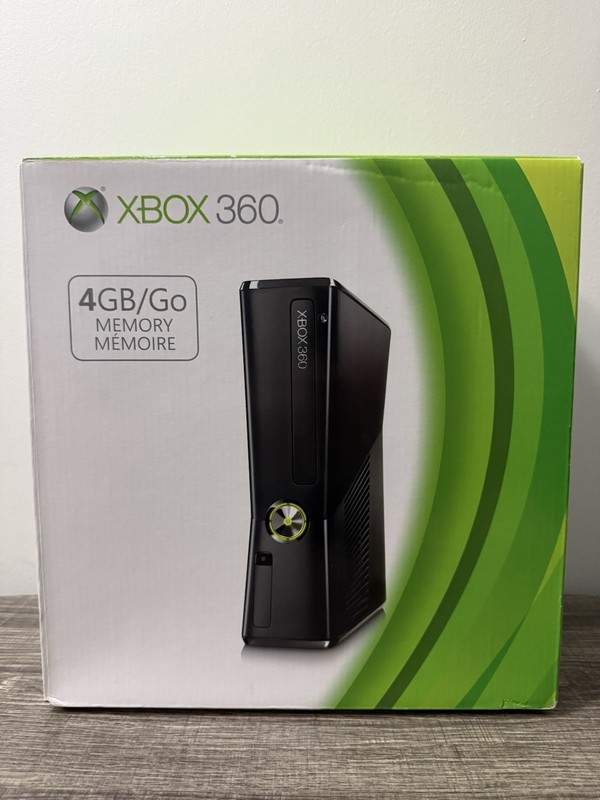 Microsoft Xbox 360 4GB – SEALED IN THE BOX – Brand New Factory Sealed Never Open