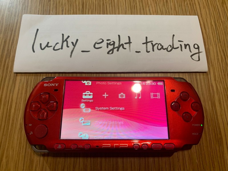 PSP 3000 Radiant Red PSPJ 30010 Console Value Pack Console Charger Box [BOX] gallery