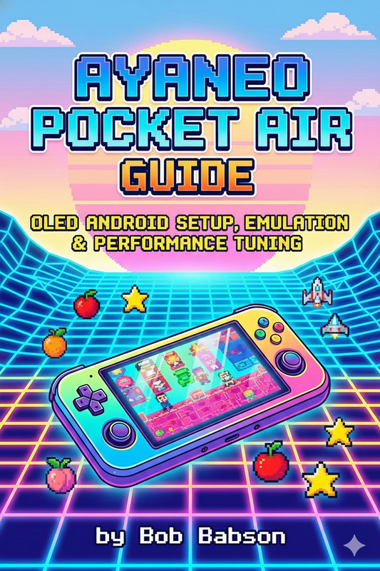 AYANEO Pocket Air Handbook OLED Android Setup Emulators Performance Optimization