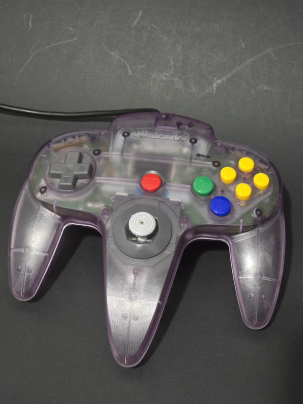 Nintendo N64 Console Bundle 2 Controllers Rumble Pack Memory Card Cables Tested gallery