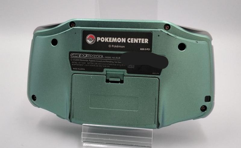 Nintendo Game Boy Advance GBA Celebi Green Pokemon Center Japan Handheld Console gallery